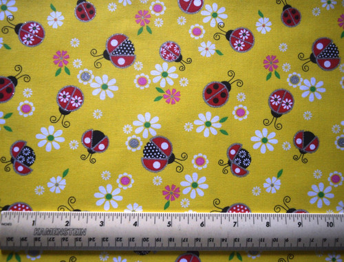 Yard cotton fabric - 1/4,
